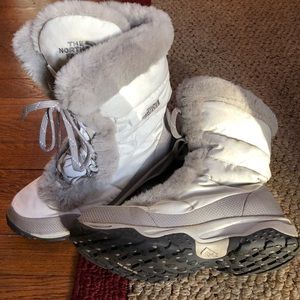 North Face Fur Lined Goose Down Boots